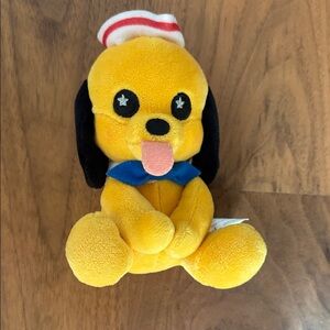 Disney Cruise Line Wishables nautical Pluto Toy